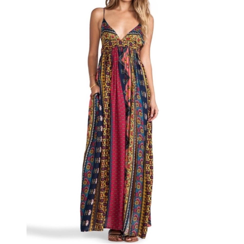 Novella Royale Multicolor Maxi Dress Medium